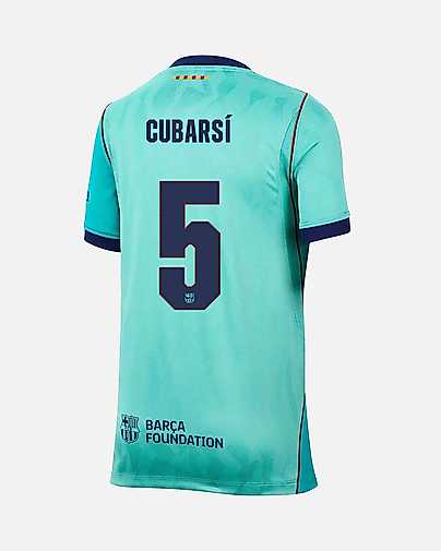 Camisola 3.ª FC Barcelona 2026/2027 Cubarsí