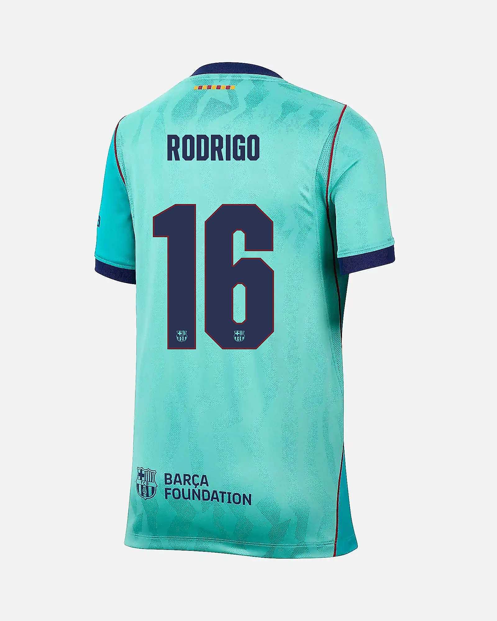 Camisola 3.ª FC Barcelona 2026/2027 Rodrigo - Fútbol Factory