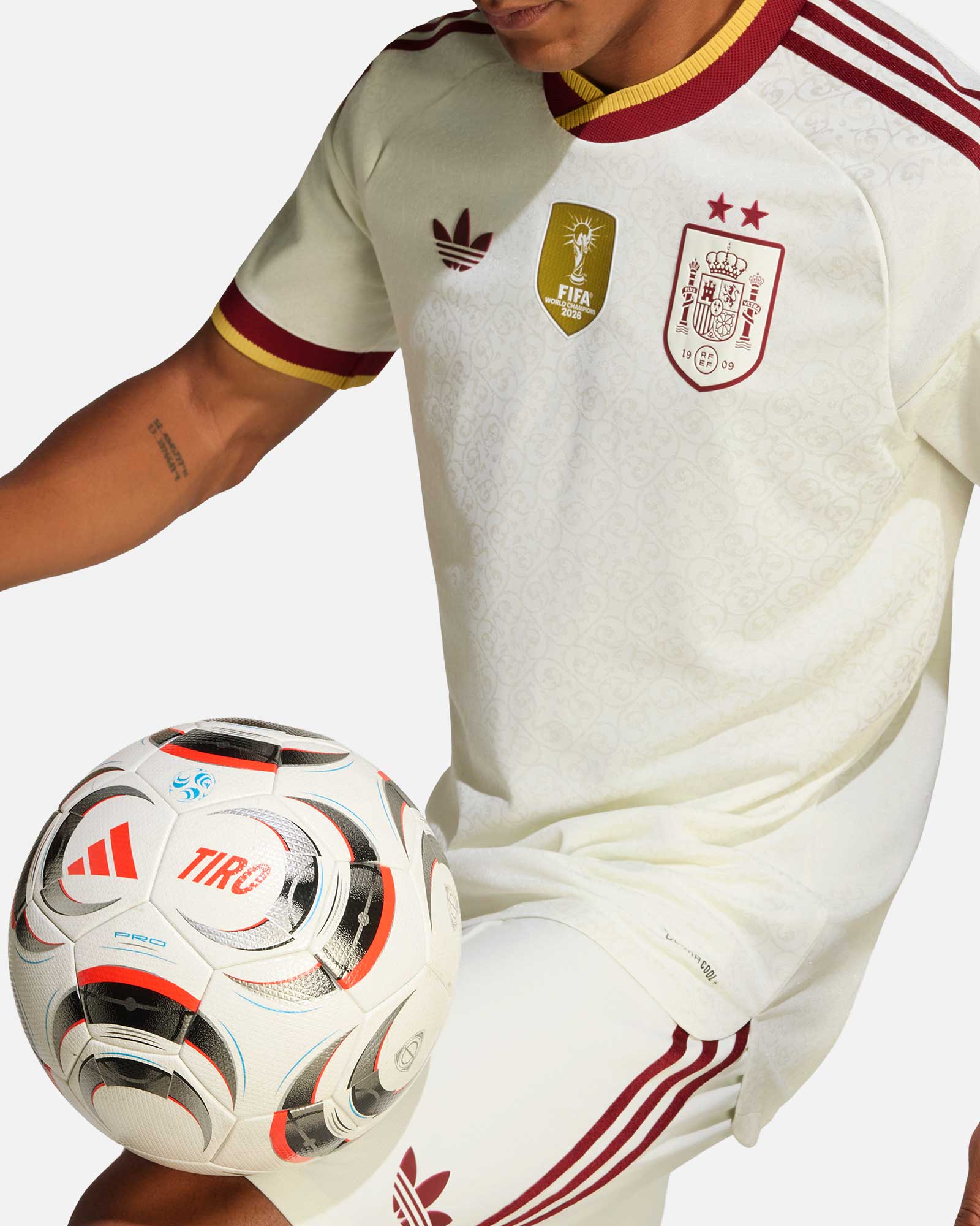 Camiseta 2ª España Mundial 2026 Winners Authentic 2ª estrella - Fútbol Factory