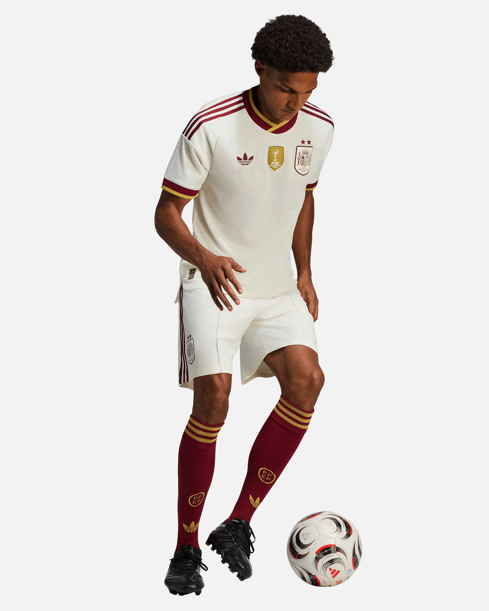 Camiseta 2ª España Mundial 2026 Winners Authentic 2ª estrella - Fútbol Factory