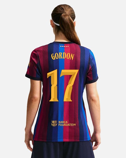 Camisola 1.ª FC Barcelona 2026/2027 Match Gordon