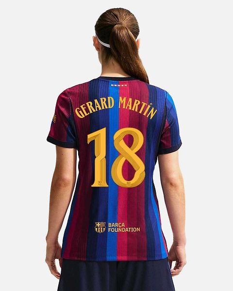 Camisola 1.ª FC Barcelona 2026/2027 Match Gerard Martín