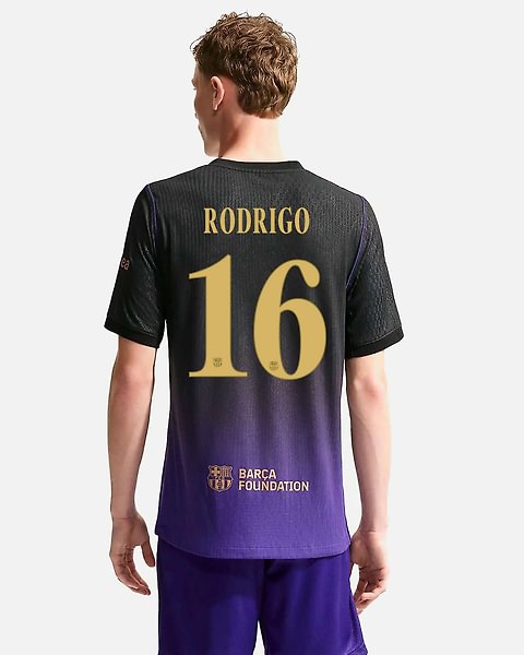 Camisola 2ª FC Barcelona 2026/2027 Match Kobe Rodrigo