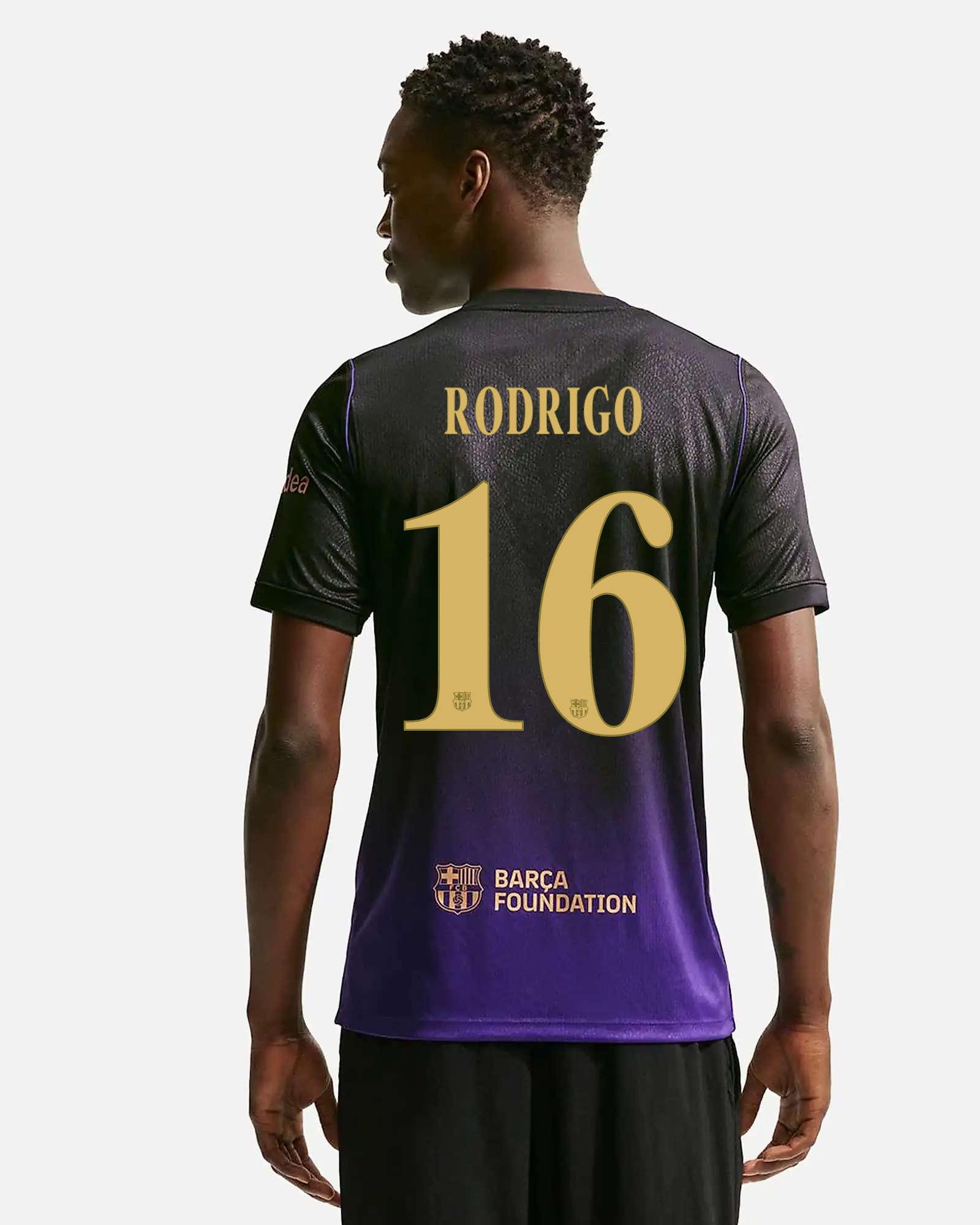 Camisola 2ª FC Barcelona 2026/2027 Stadium Kobe Rodrigo - Fútbol Factory