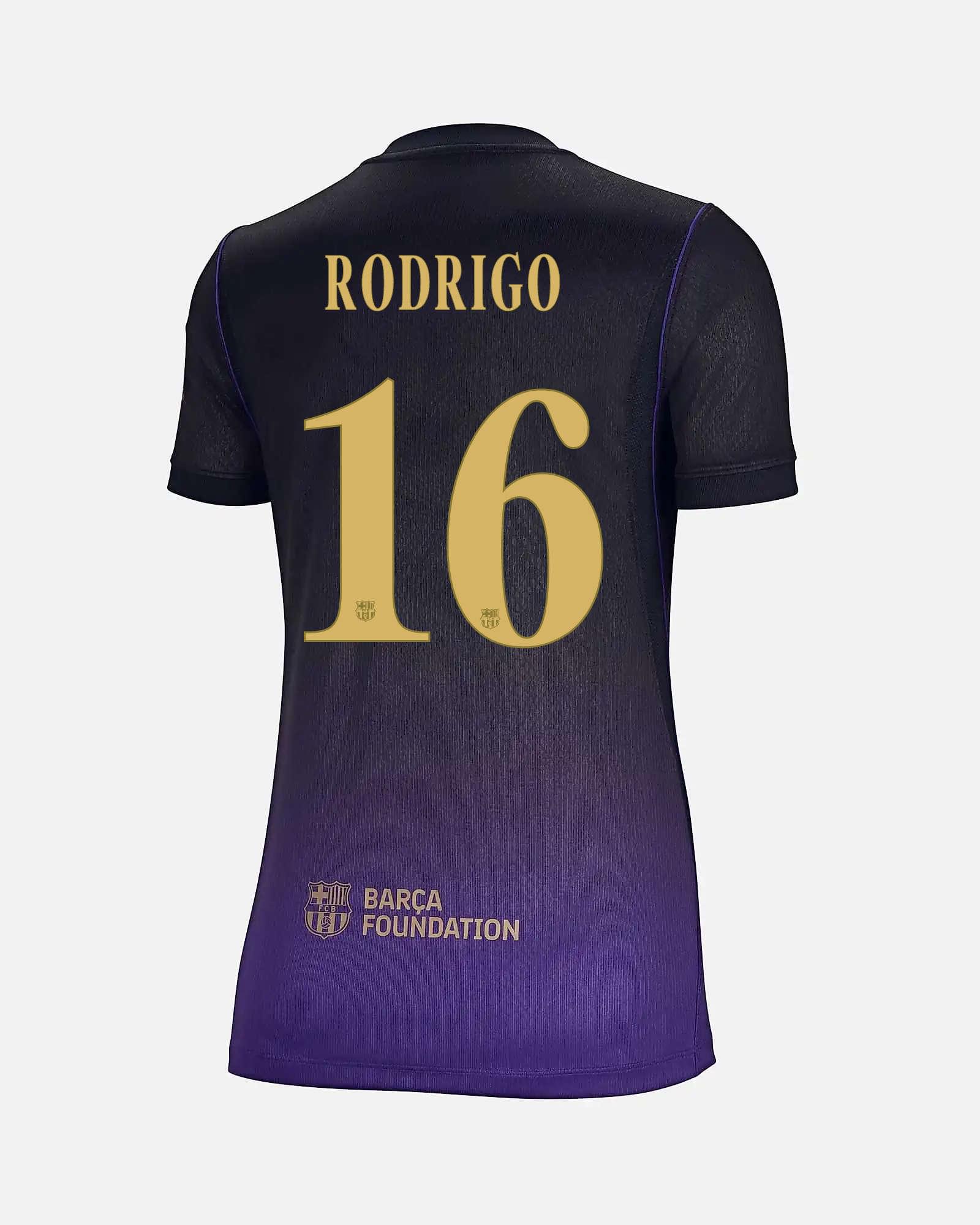 Camisola 2.ª FC Barcelona 2026/2027 Kobe Rodrigo Camisola 2.ª FC Barcelona 2026/2027 Kobe Rodrigo - Fútbol Factory