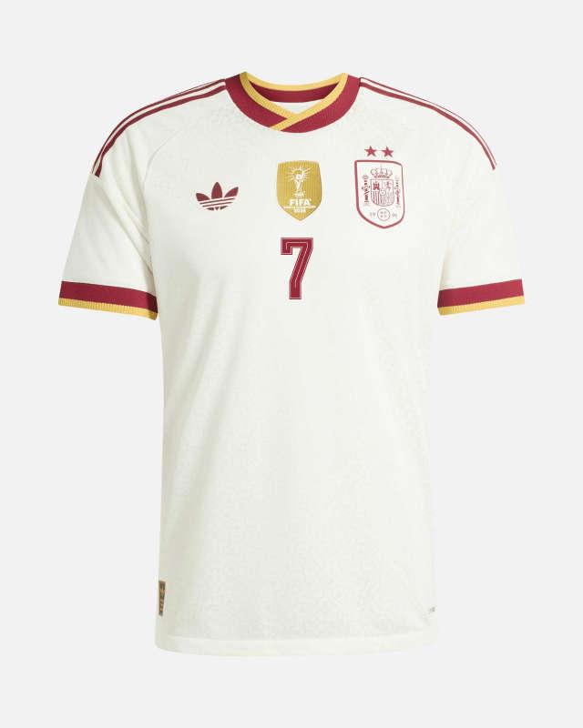 Camiseta 2ª España Mundial 2026 Winners Authentic 2ª estrella Ferran - Fútbol Factory