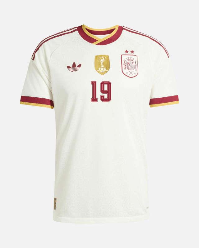 Camiseta 2ª España Mundial 2026 Winners Authentic 2ª estrella Lamine Yamal - Fútbol Factory