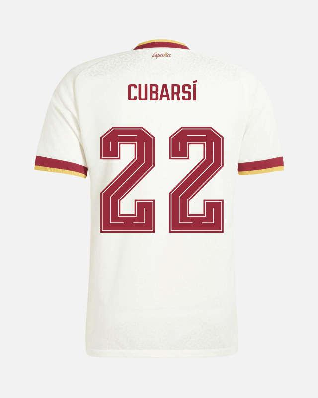 Camiseta 2ª España Mundial 2026 Winners Authentic 2ª estrella Cubarsí - Fútbol Factory