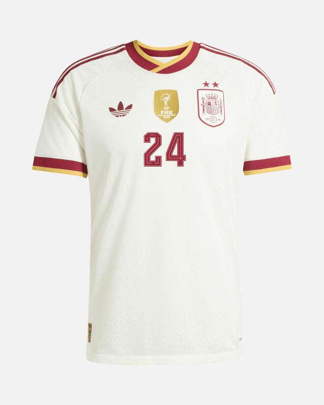 Camiseta 2ª España Mundial 2026 Winners Authentic 2ª estrella Cucurella - Fútbol Factory