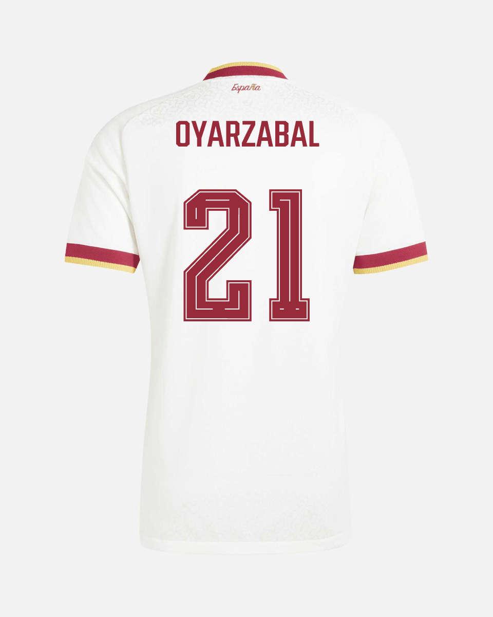 Camiseta 2ª España Mundial 2026 2ª Estrella Oyarzabal - Fútbol Factory