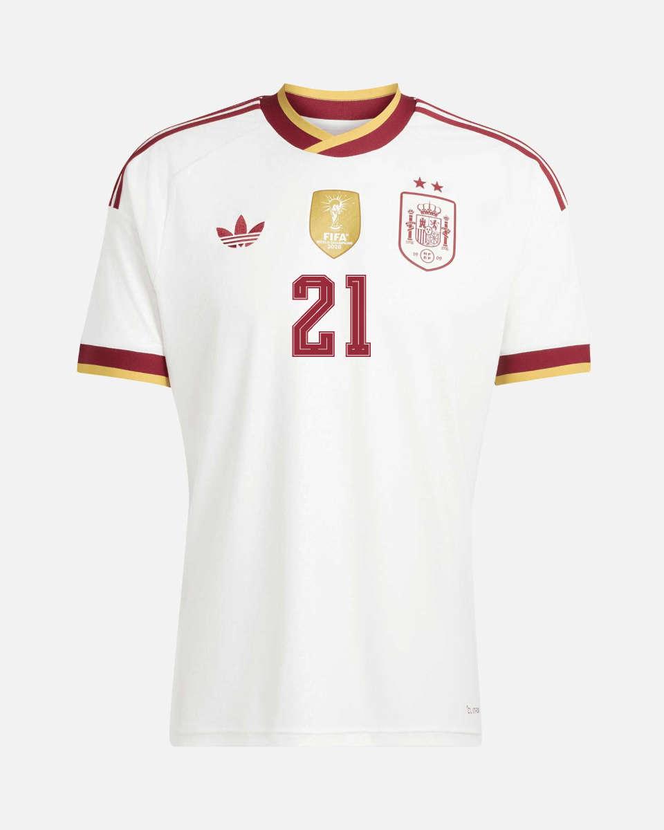 Camiseta 2ª España Mundial 2026 2ª Estrella Oyarzabal - Fútbol Factory