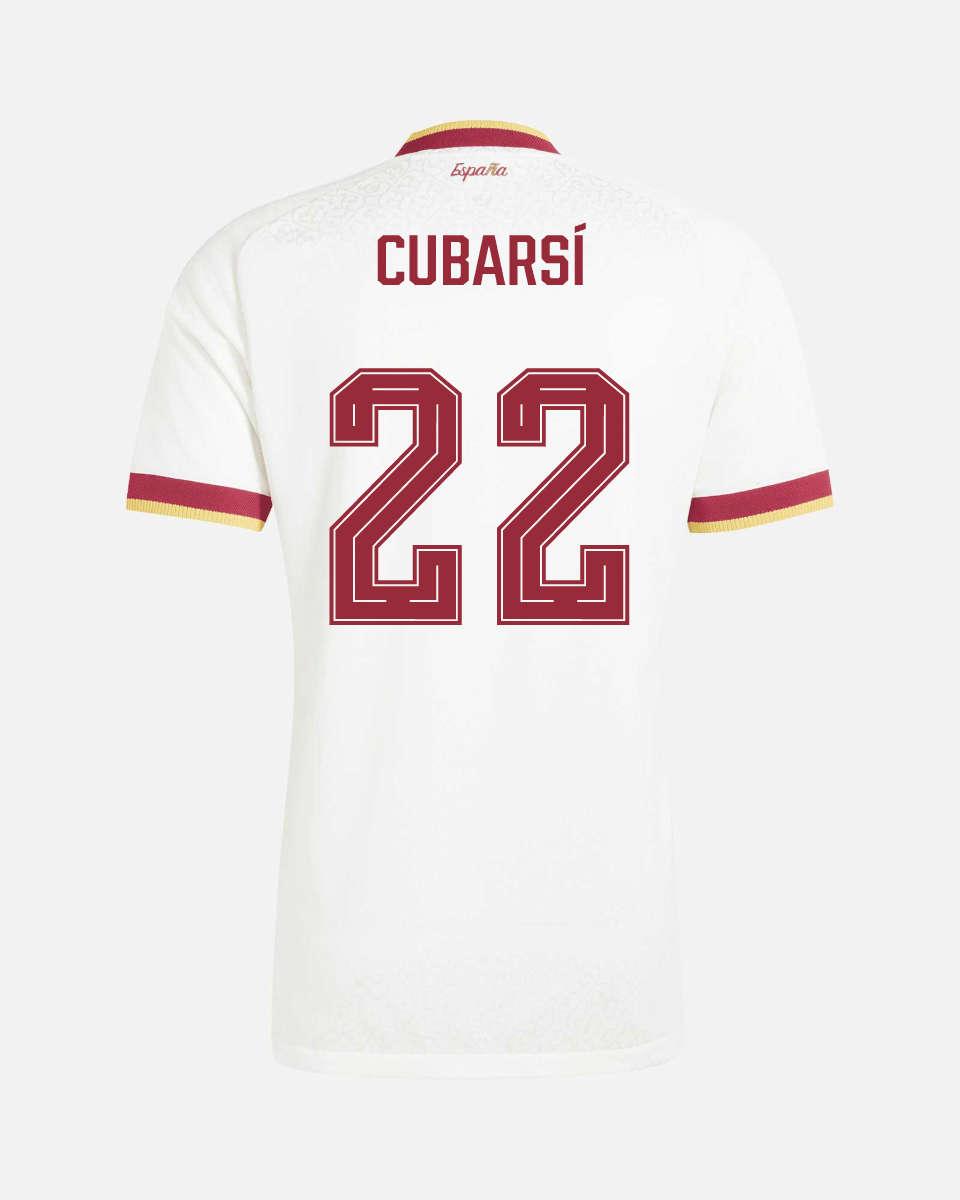 Camiseta 2ª España Mundial 2026 2ª Estrella Cubarsí Camiseta 2ª España Mundial 2026 2ª Estrella Cubarsí - Fútbol Factory