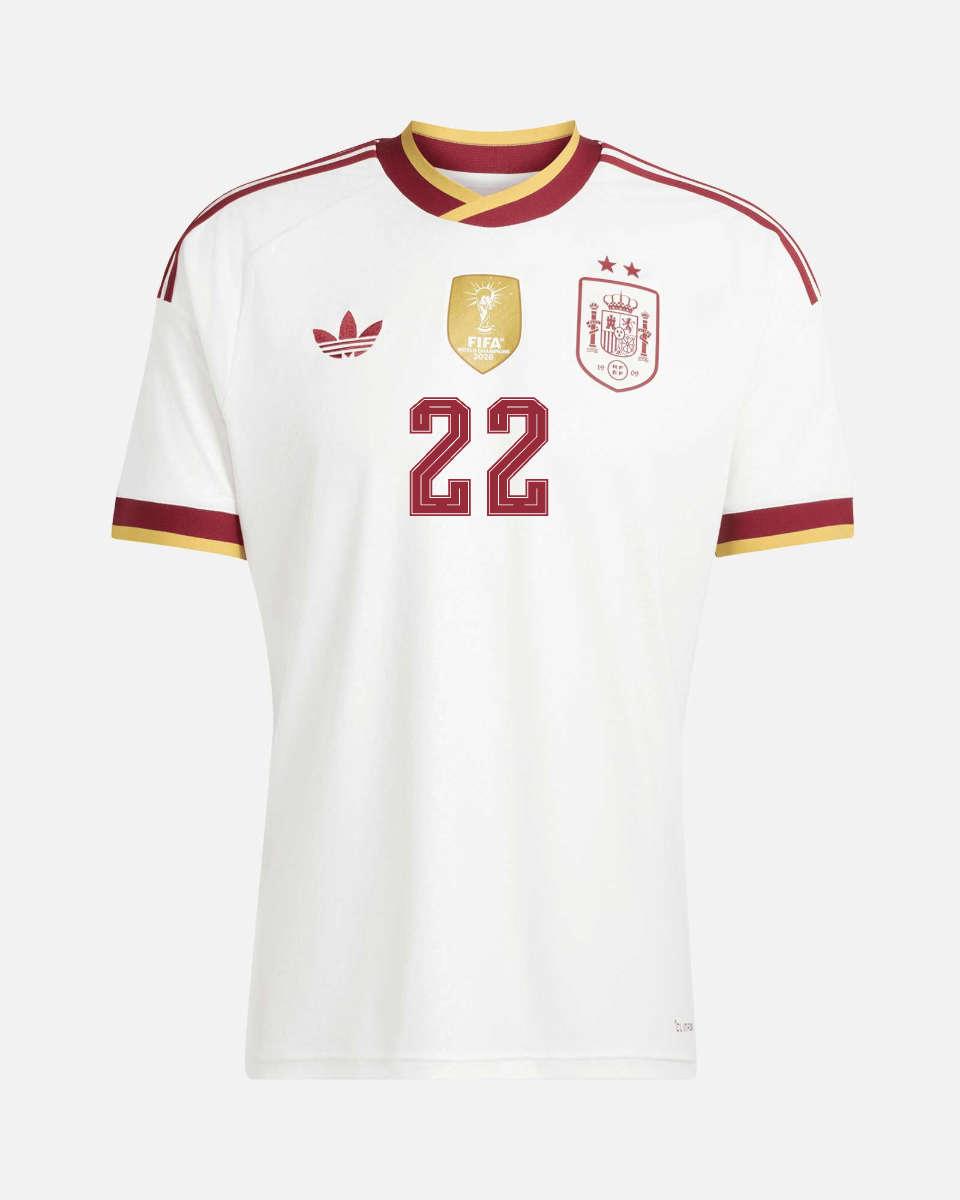Camiseta 2ª España Mundial 2026 2ª Estrella Cubarsí - Fútbol Factory